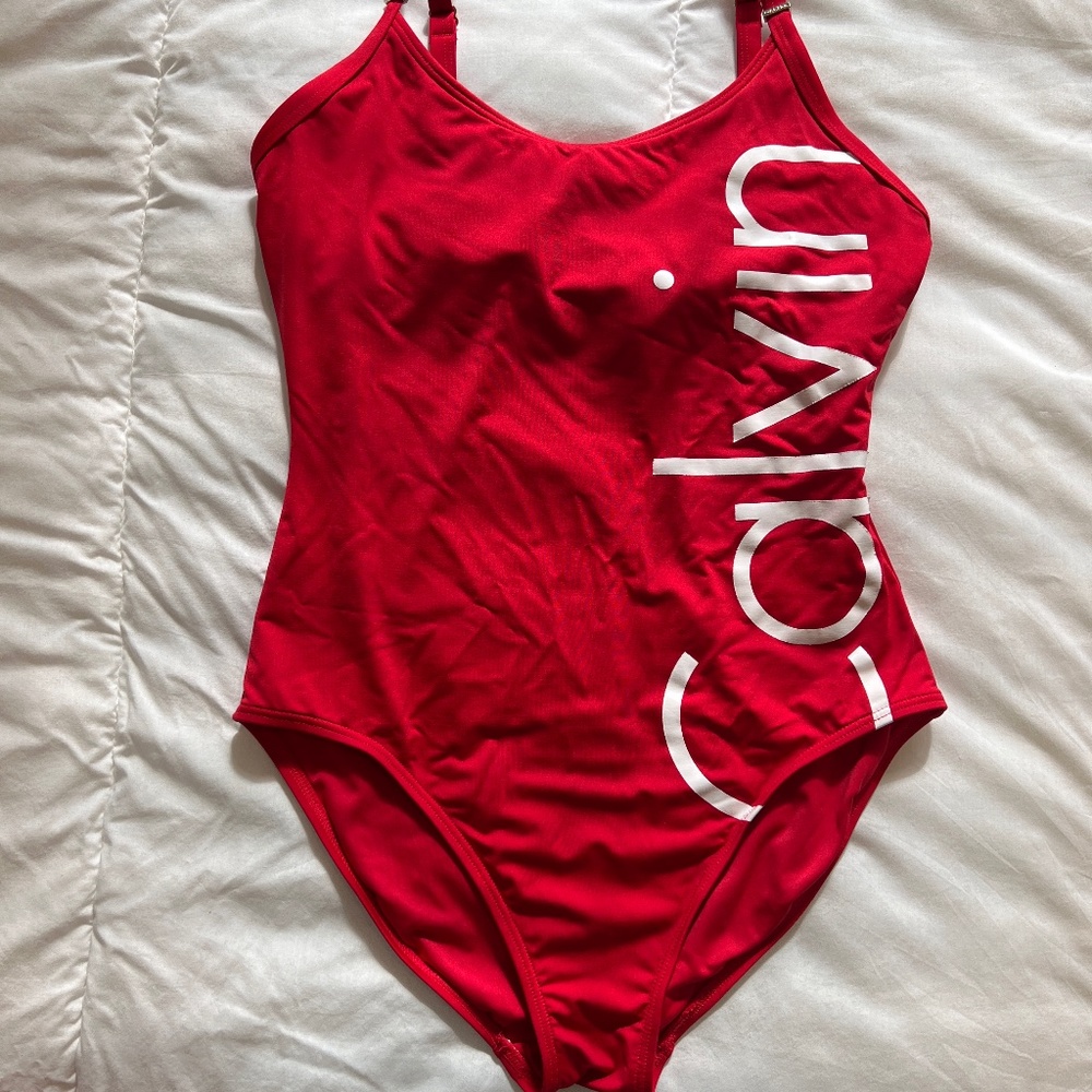 Calvin Klein one piece bathing suit
